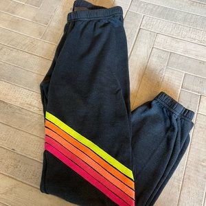 XS 5 Stripe Aviator Nation Sweatpants